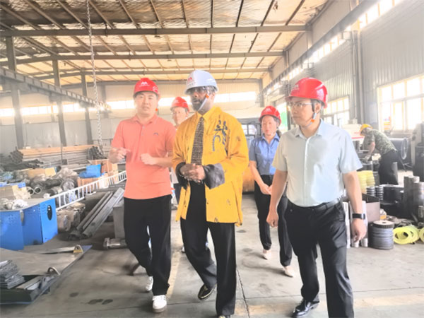 跨國界，筑橋梁丨熱烈歡迎非洲客戶到高飛股份參觀考察